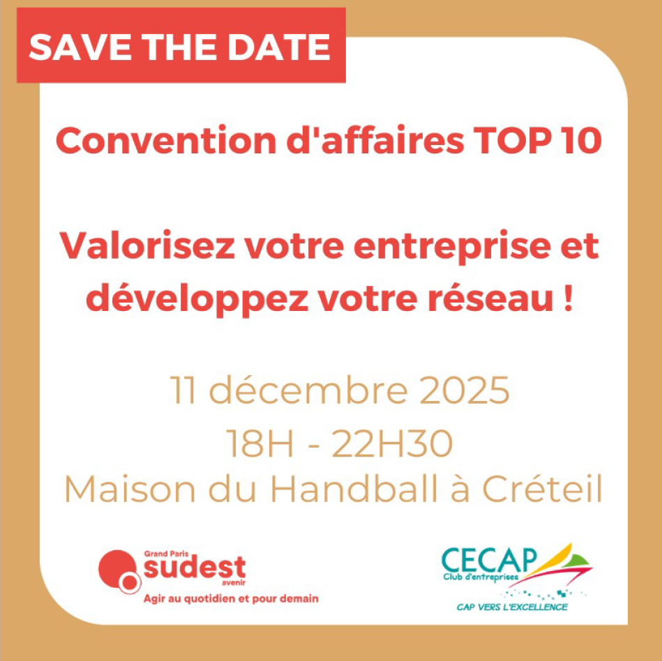 SAVE THE DATE | Convention d'affaires Top10