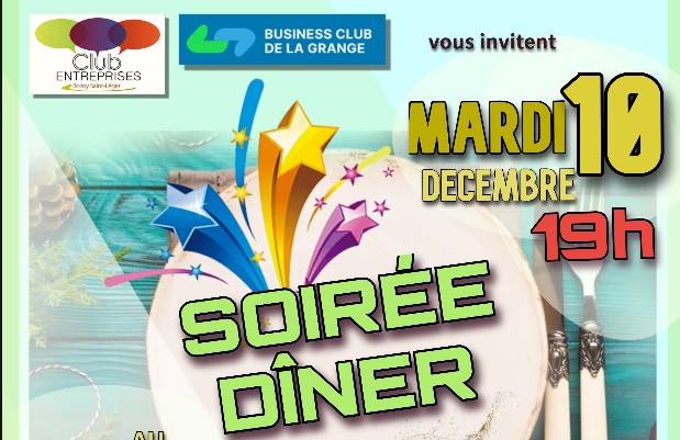 Soirée diner de fin d'année