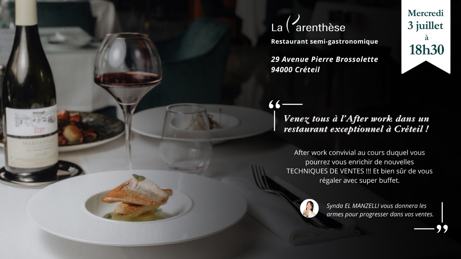 Afterwork | Boostez vos ventes et sachez lever les objections