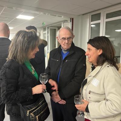 Avec Sally de la CCI