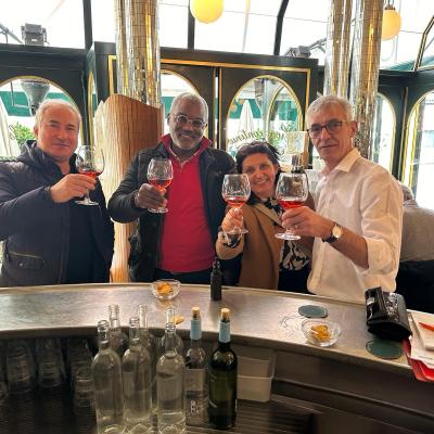Un apéritif avec Louboutin