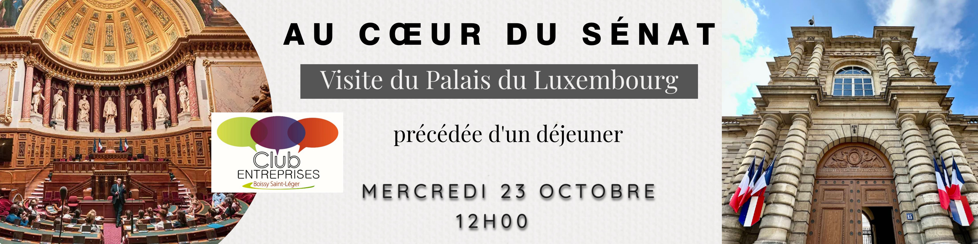 Visite du Sénat & déjeuner